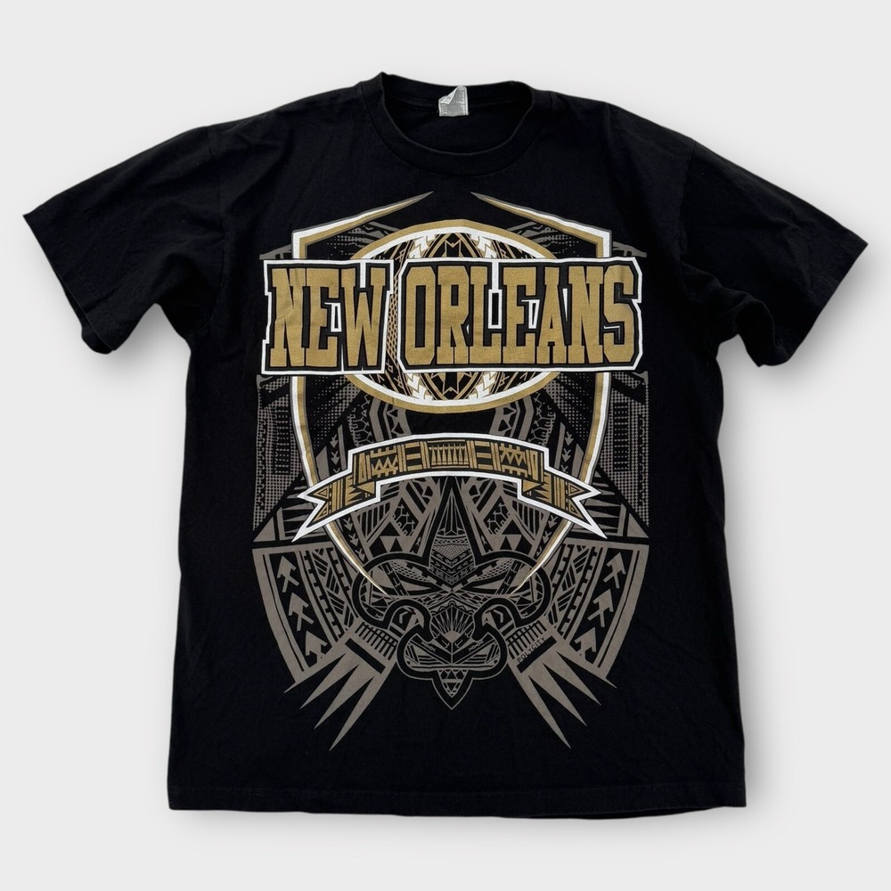 Shaka Wear New Orleans Saints Shirt Mens XL‎ All Day Every Day NFL Hawaii Tribal